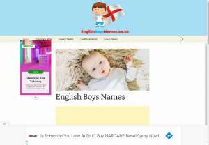 Strong English Boy Baby Names - Select unique,  perfect,  popular,  latest and traditional baby boy names. We provide a list of names for your toddler. Choose the perfect name