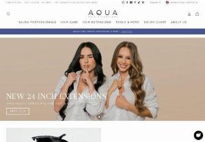 Keratin Fusion Hair Extensions - If you want to create a new image of yourself or try to change looks totally or make your hair gorgeous then go for aqua hair extensions.
