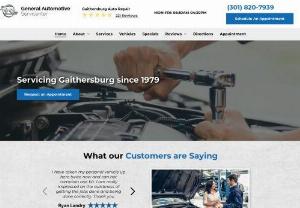 General Automotive Servicenter - Gaithersburg,  Maryland auto repair service