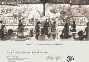 Yoga teacher training Bali - Routes of Yoga is offering 200 hours yoga teacher training program which is certified by the Yoga Alliance at a beautiful retreat center in Bali.