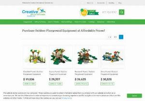 Outdoor Playground Equipment - Creative Recreational Systems,  Inc. Provides you with the best outdoor playground equipment you'll find anywhere in the markets or on the internet.
