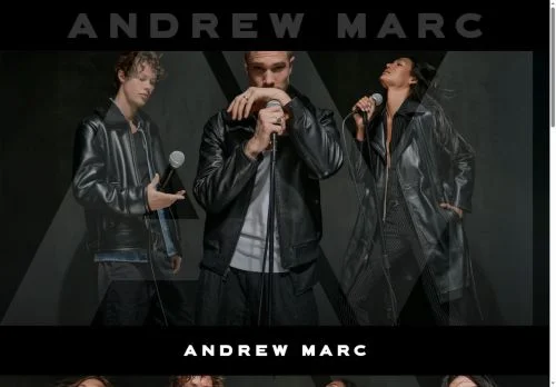 Screenshot of Andrew Marc