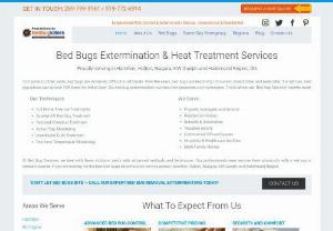 Hamilton Bed Bugs Exterminator | Bed Bug Removal & Heat Treatment - Get Effective bed bugs removal and heat treatment From our bud bug exterminators in Hamilton, Niagara Falls, Burlington, St. Catherine. Call us today to avail our services.