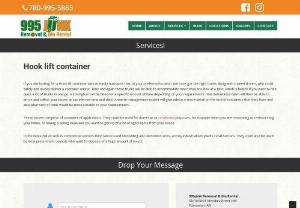 Canada Most Effective Hook Lift Container Service - 995Junk - 995Junk provides best Hook Lift Container service in all over Canada. We are known for Canada most effective and great junk removal,  rubbish removal,  residential junk and all types' waste removal company.