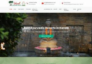 Ideal Ayurvedic Resorts Kovalam - Best Ayurvedic Resorts in Kerala  - Ideal Ayurvedic Resorts kovalam, the best ayurvedic resorts in Kerala offers you a unique blend of traditional skills, practices passed on by generations and modern high-end prosperity. 