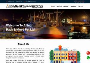 Allied Packer and Movers Delhi - Allied Pack & Move (P) Ltd. Is a trusted and reliable packer and movers in Delhi/NCR area. We provide packers and services at Affordable rates. For more details visit our website and contact Us right away.