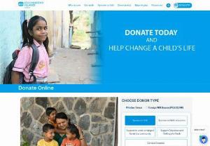 Make donations for children who live at SOS Children's Villages of India - Become a sponsor or a donor with SOS Children's Villages and make donations to children. Your donations to children are valuable as it will be utilized to educate an underprivileged child. If you're looking to make donations to children then SOS Children's Villages is the place for it. When you make donations for children,  SOS Children's Villages ensures that it is utilized in the most transparent manner.