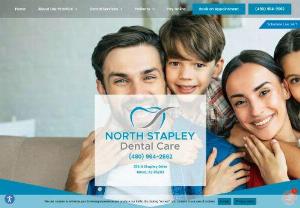 North Stapley Dental Care - The family and cosmetic dentist office of North Stapley Dental Care located in Mesa,  Arizona offers a high standard dentistry services. We work around your busy schedule to accommodate your needs and provide high quality service.
