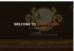 Auric Homes 2BHk,  3BHk Flats in Faridabad. - Looking out for Auric Homes flats,  plots,  homes,  apartments in Faridabad. Simply call us to book a visit.