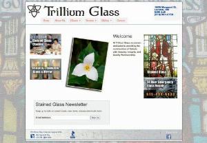 Custom Church Stained Glass Windows London, Ontario | Trillium Glass - Trillium Glass takes great pride in our ability to service all facets of glass from church stained glass windows to commercial and residential installations in London, Ontario.