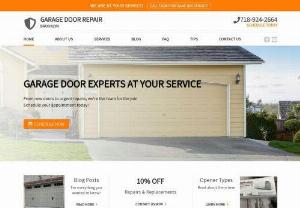 Garage Door Repair Brooklyn - As a leading company in New York, Garage Door Repair Brooklyn provides the best solution to all your garage door problems. We are equipped with the latest tools and skills for door installation and repair. Phone: 718-924-2664