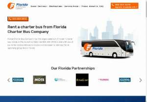Florida Charter Bus - Want to travel in comfort and travel in style! Contact us as our team at Florida Charter Bus Company goes all out to ensure that you get your money's worth.