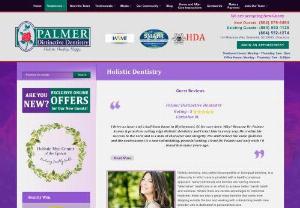 Greenville Holistic Dentistry - Dr. Palmer has practiced mercury free since 1995,  and we are dedicated to provide optimal health to our patients.