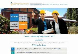 Canberra Building Inspections - Canberra Building Inspections is a service available to help purchasers have piece of mind by having their prospective home professionally inspected before they buy.