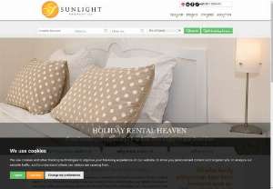Sunlight Properties - Luxury eco-friendly holiday rental apartments and villas in Nice,  Riviera,  France,  Dublin,  Ireland. Large portfolio of holiday rental apartments.