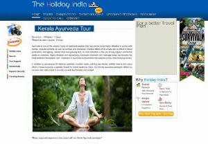 Ayurveda Treatment In Kerala - Holiday India offers Kerala ayurveda tour packages that provides best ayurveda treatment & panchakarma therapy for body in Kerala.