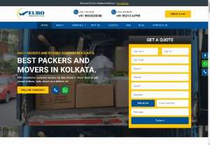 Packers And Movers Kolkata Euro Movers Packers Kolkata - Euro Packers And Movers are leaders in quality for relocation services,  Car transportation,  Warehouse Services,  and International Moving Services.