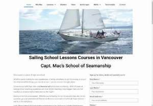 Learn sailing Vancouver - We offer thorough sail training for the members who are new to sailing on the best-maintained. Come and learn our sailing class and take the instruction from our well qualified trainers.