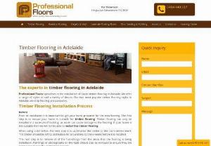 Best Timber Flooring Services in Adelaide - At Adelaide Professional Floors we specialize in the supply and installation of timber flooring in Adelaide. Our best advice,  big selection of high quality flooring and superior coatings make us the perfect choice for your next timber flooring project. Our team expertise in the installation of classic timber flooring in Adelaide. We offer a range of styles to suit a variety of decors.