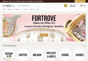 Buy Designer Estate Diamond Jewelry online - Fortrove has been providing fine designer estate diamond jewelry online for over twenty years. Visit our online store to buy designer estate jewelry.