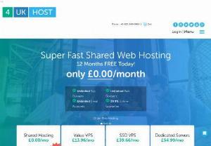 Web Hosting | Domains | VPS | Dedicated Servers | - 4UKHost is one of UK's oldest Hosting Company, we have offered Web Hosting Services sense 2004.