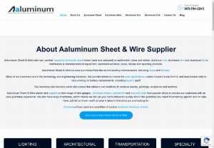 Supplier of Aluminum Sheet, Coil, Wire & Foil Canada 905-764-2245 - Aaluminum Sheet & Wire supplier of surplus Raw, Anodized, Aluminum Sheet, Coil, Wire, Foil in Toronto, Ontario.Aluminum Sheet, Coil, Wire, Foil for sale in any quantities.