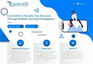 Affordable Website Development,  Design,  SEO Services - Reinforce Software Solutions is website development company offering services in web development,  app development,  seo services,  custom web design service.