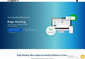 Sage Cloud Hosting - Sage cloud or cloud Sage is offered by SageNext with a very competitive price,  $29/user/month. Our Sage cloud accounting will give you anywhere and anytime access. Sage cloud based has 24 hours free support,  daily data backup and many more.