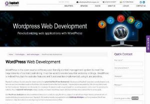 WordPress Web Development - Rapidsoft is always the right place for clients looking for customized WordPress development. Developers at Rapidsoft have been contributing rich web features and functionalities based on WordPress CMS system for more then half a decade. They are able to customize the CMS the way clients want for their businesses