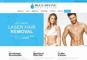 Best laser hair removal atlanta for mens and womens | Blue Divine,  Inc. - Blue Divine,  offers the best leading technology in laser hair removal Atlanta region. Get laser services in atlanta ga for mens and women\'s at competitive price.