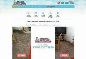 Carpet Cleaners Cleaning Ltd - We at Carpet Cleaners Cleaning Ltd know how important and expensive carpets can be,  which is why we offer services that allow your carpet to look as good as new without having to replace it or spend too much money on it. Our members of staff have been highly trained to know everything about carpets,  fibres and stains which allows them to determine the perfect way of cleaning them. Our prices will leave you smiling and this is something that we are sure of. Call us today on 02033978626,  or vis