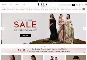 Buy Indian Clothes Online at KalkiFashion - Get excusive Indian women dresses online with different colors,  designs and best prices also.