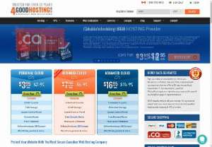 4GoodHosting - 4GoodHosting - The best Canadian web hosting service provider offers VPS hosting,  free domains and an impressive website builder. Trusted for over 10 years,  we are a reliable and priced-right provider for Linux Shared hosting,  Windows shared hosting,  Linux VPS Hosting,  Windows VPS and Reseller Web Hosting. Sign-up with 4GoodHosting right now and get your web hosting taken care of right the first time!