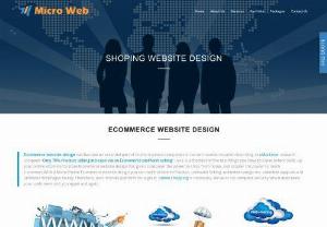 Ecommerce website design - Micro Online is best eCommerce web design company based in Sydney.