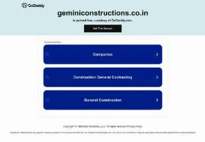 Gemini Constructions - Gemini Constructions is a leading Architecture,  Interior Designer,  Engineer and Civil Contractor based in New Delhi. Established in 1995 as a business association with Berry Construction Company,  Gemini Constructions have successfully completed many turnkey projects for many prestigious clients in different sectors.