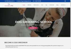 Dog Grooming Training and Courses - All About Dog Grooming is a home study grooming course and reference guide that will help you start your own dog grooming business.