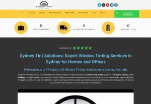 Sydney Tint Solutions - Sydney Tint Solutions specialises cost effective glass tinting for your car,  home or office since 1985! Our window films can completely transform a building's exterior and reduce the overall energy consumption internally by reducing the entry of solar energy through the glazing.