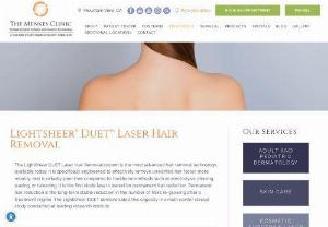 Best Lightsheer Duet Laser Hair Removal in Mountain View - LightSheer DUET Laser Hair Removal Mountain View - Dr. Menkes in Mountain View uses the most advanced hair removal technology to effectively remove unwanted hair faster and virtually pain-free.