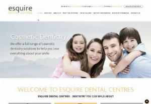 Best Cosmetic Dentistry in Scarborough ON - Dentist Scarborough,  Cosmetic Dentistry Scarborough ON,  Orthodontics Pickering ON,  Implants North York: Esquire Dental Centres take pride in delivering high quality dental care for your whole family in a comfortable setting
