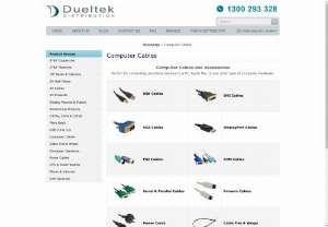 Computer Cables and Accessories - Computer Cables and Accessories- Perfect for connecting peripheral devices to a PC,  Apple Mac or any other type of Computer Hardware.