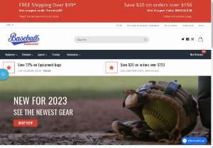 Baseball Bargains - The showroom features over 1,000 bats and over 300 glove models on display,  including everything from baseball bats,  baseball gloves and catcher\'s equipment to training aids,  apparel and footwear to belts,  socks and other accessories.