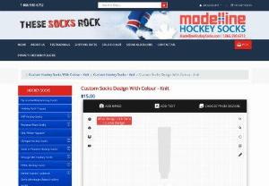 Custom Hockey Socks - Knit : Custom Socks Design With Colour - Knit - Custom Socks Design With Colour - Knit Custom Hockey Socks - Knit 