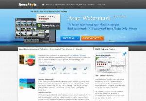 AoaoPhoto - Simple & Efficient Photo Watermark Software - AoaoPhoto,  as the oldest brand of photo watermark software,  has successfully protected hundreds of thousands of photos since 2008. Free download now! Start to protect your copyright with Aoao watermark!
