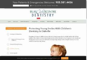 Best Children\'s Dentist Oakville - Children Oakville - At Burloak Centre Dentistry in Oakville,  children will be more comfortable and happy as they have a place to play and watch DVDs even at the dental centre.