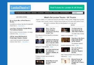 London Theatre News,  Reviews and Tickets - Buy London theatre tickets for London West End theatres. Book tickets online or by telephone. London theatre reviews,  news and interviews online 24/7.