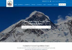 Everest Expedition 2016 / 2017 - Everest Expeditions Nepal is an organization operated by dedicated professionals,  properly prepared to meet the expectations of all trekkers,  climbers,  mountaineers,  general visitors and tourists as well as those with special interests,  for example geologists,  earth scientists and anthropologists. We have great pleasure to be able to tailor make trips to suit your needs best.
