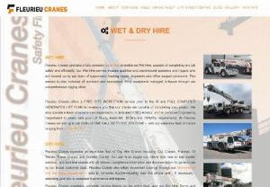 Crane Dry Hire - Fleurieu Cranes operates an extensive fleet of Crane Dry Hire including Franna,  All Terrain and Crawler Cranes. Our Crane Dry Hire Terms and Conditions are straight forward and readable -also available on request.