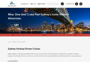 Sydney Harbour Dinner Cruises | Australian Cruise Group - Choose from 9 all-inclusive Sydney Harbour dinner cruise packages. Our dinner cruises combine the best of Sydney & a unique dining experience,  all at the same venue!