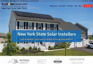 Solar Panel Installation - SunPower® Solar Energy by New York State Solar Farm - New York State Solar is your local, NYSERDA approved, solar installer of SunPower® Solar Energy, the most efficient solar panels on the market.