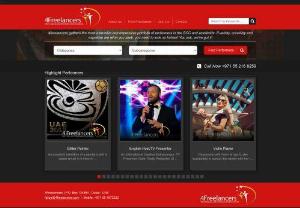 Dancers in Dubai - 4Freelancers is a Talent Agency providing entertainment consultancy and best portfolios of dancers,  acrobats,  circus,  singers and many more in Dubai,  UAE.